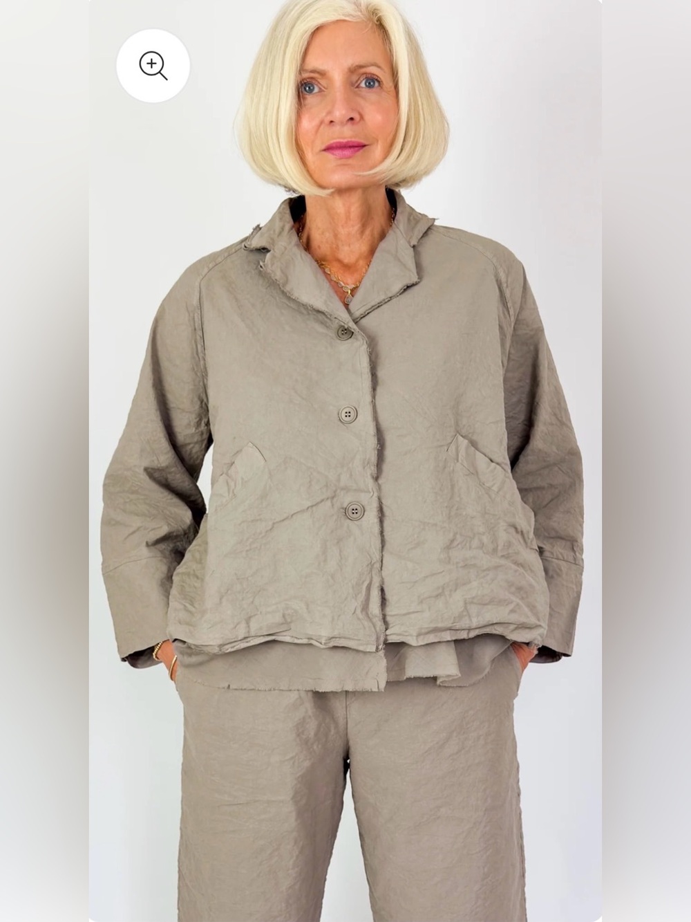 Aequamente 202 Jacket Tortora avant-garde bohocore fashion